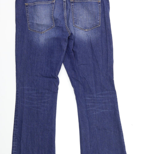 Gap Womens Blue  Denim Bootcut Jeans Size 33 in L31 in
