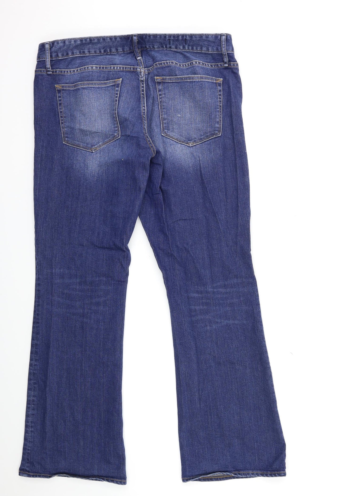 Gap Womens Blue  Denim Bootcut Jeans Size 33 in L31 in