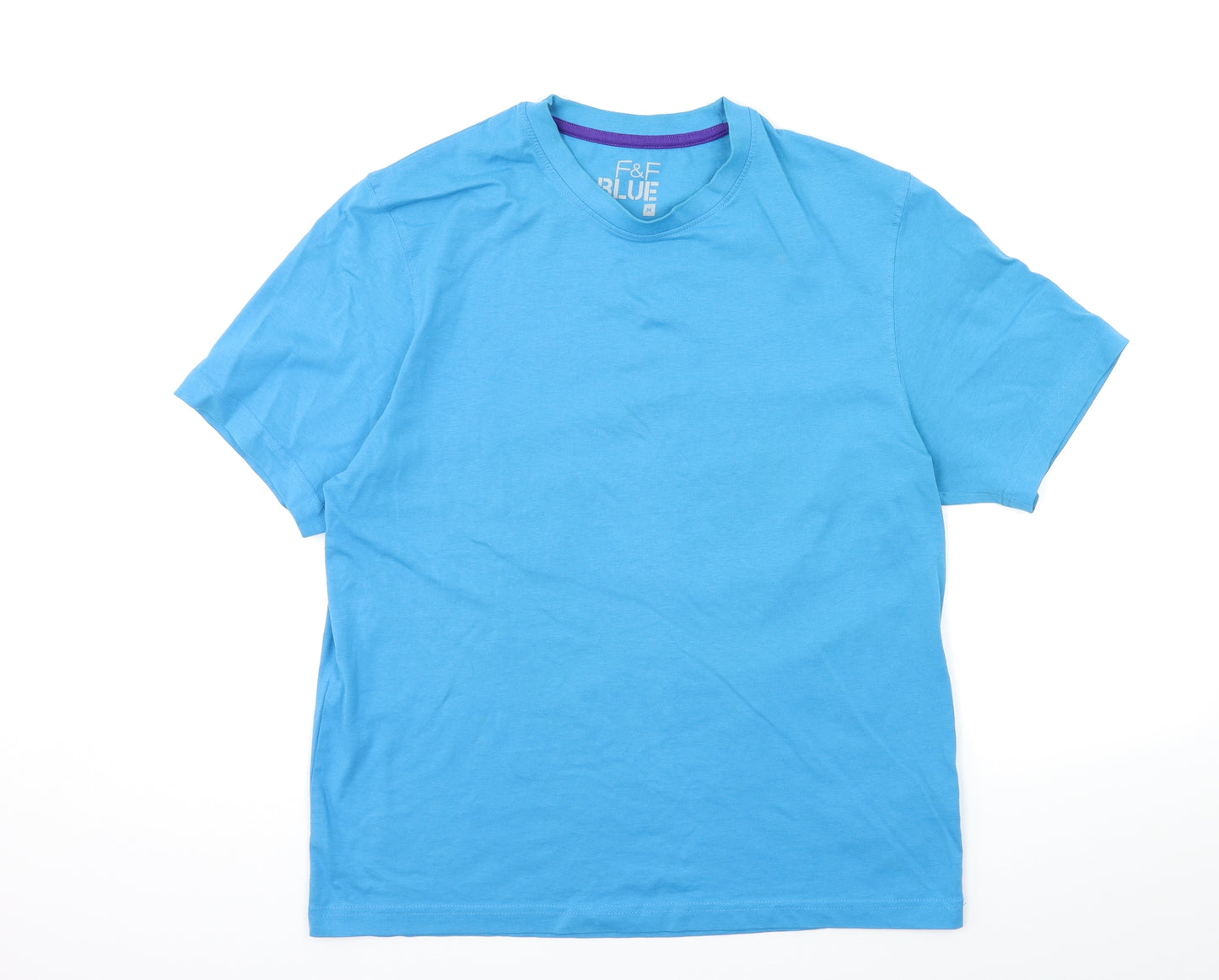 F&F Mens Blue    T-Shirt Size M