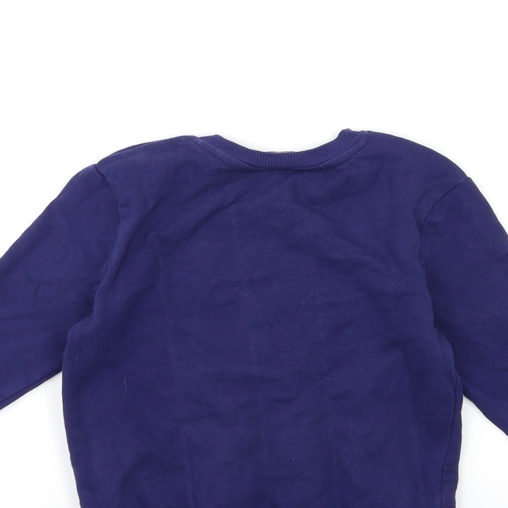 George Boys Blue   Pullover Sweatshirt Size 3 Years