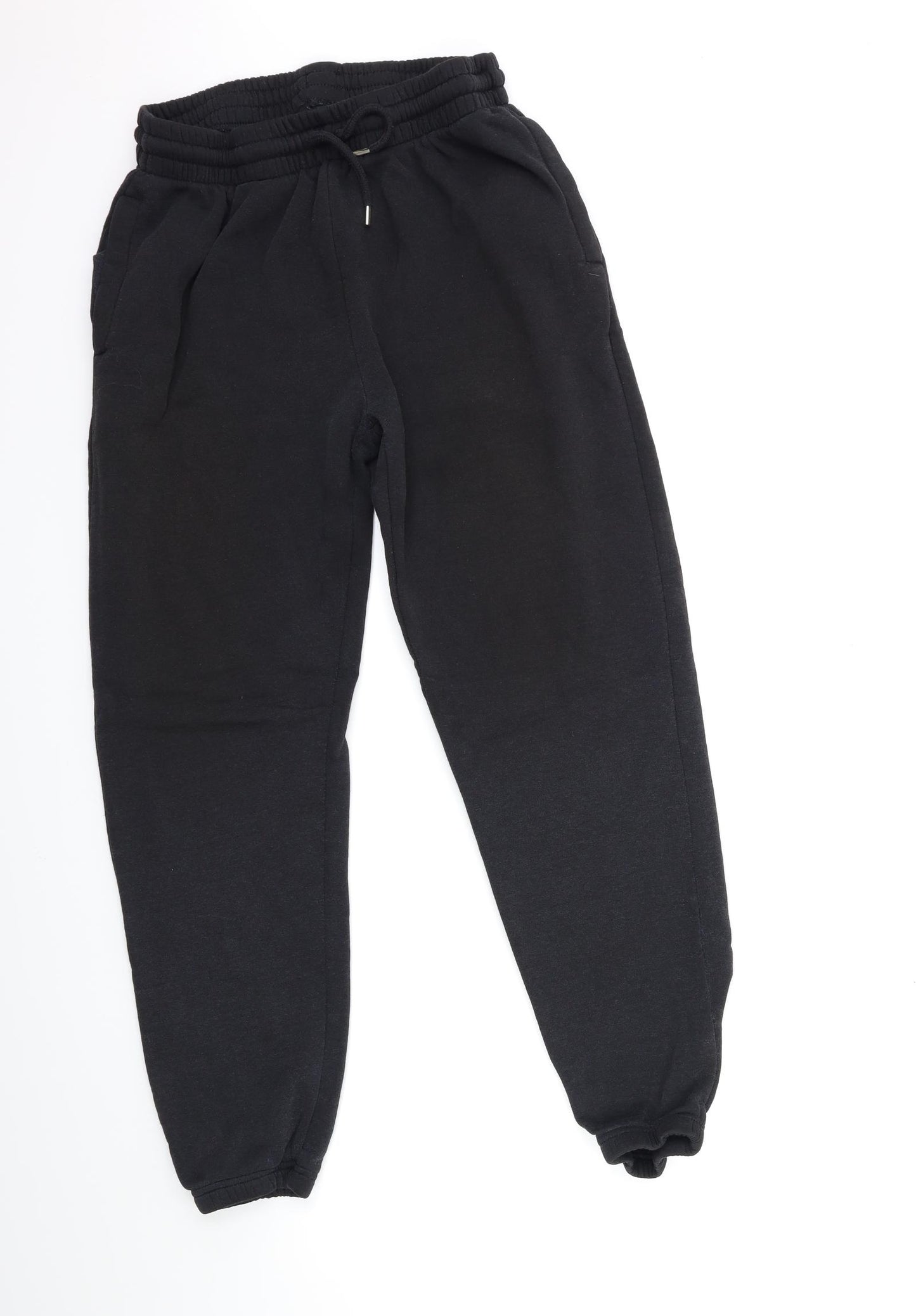 Peacocks Mens Black   Sweatpants Trousers Size L L27 in