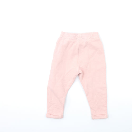 F&F Baby Pink   Sweatpants Trousers Size 18-24 Months