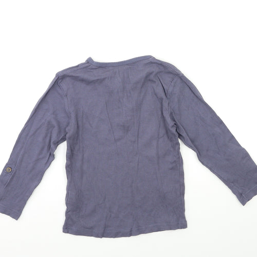 George Boys Grey   Basic T-Shirt Size 5-6 Years