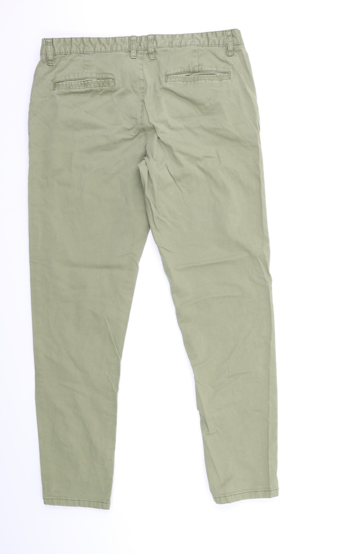 Primark Mens Green   Chino Trousers Size 36 in L32 in