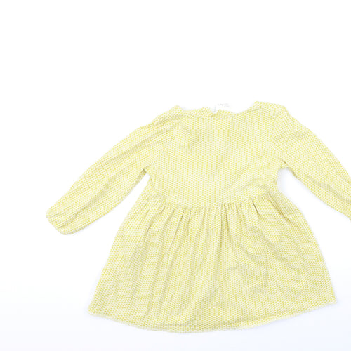 NEXT Baby Yellow Geometric  Basic T-Shirt Size 12-18 Months