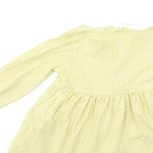 NEXT Baby Yellow Geometric  Basic T-Shirt Size 12-18 Months