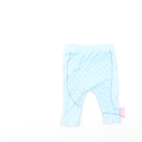 Nutmeg Baby Blue   Capri Trousers Size 0-3 Months