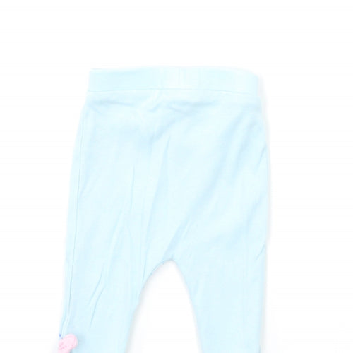 Nutmeg Baby Blue   Capri Trousers Size 0-3 Months