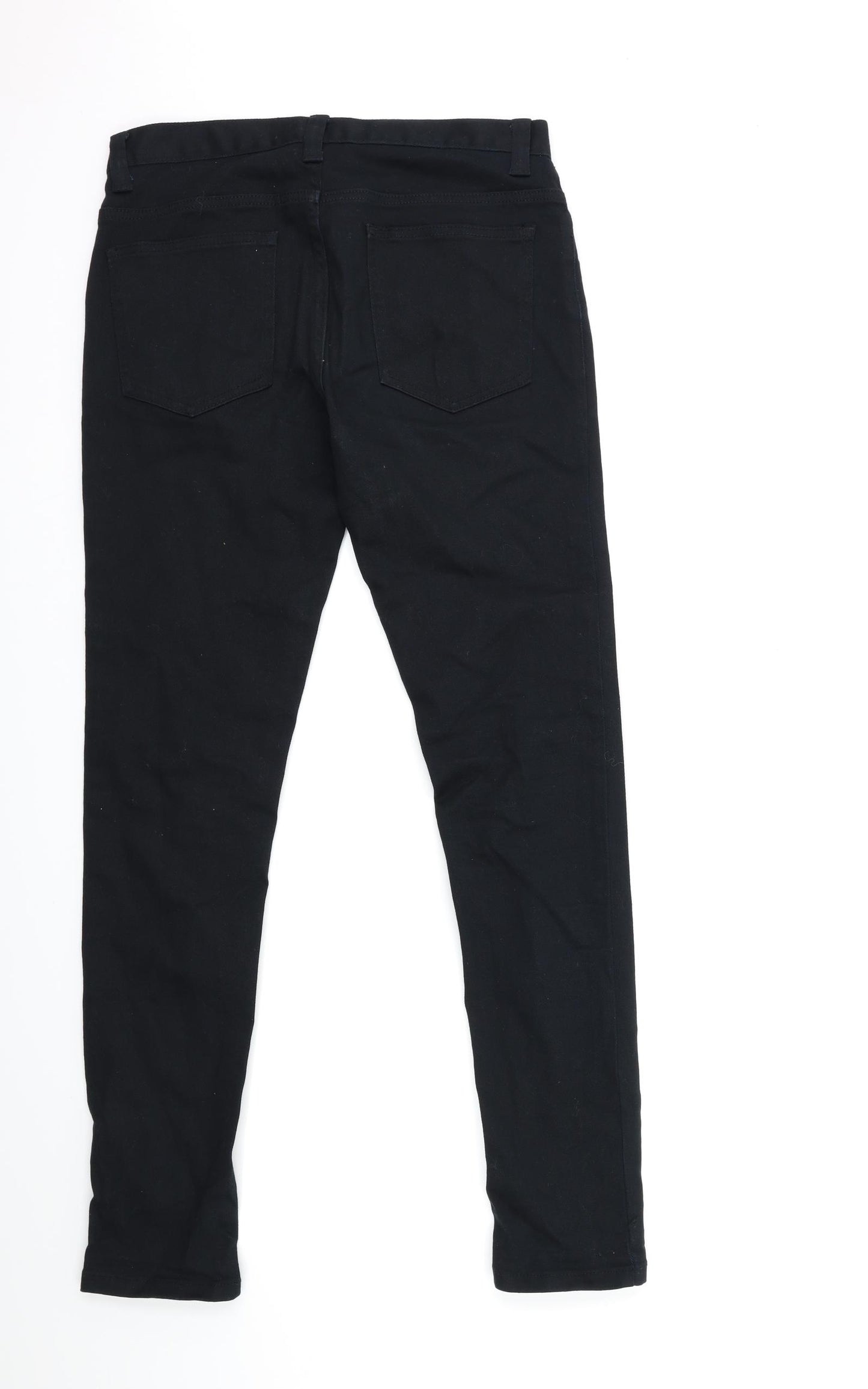 Denim & Co. Mens Black  Denim Straight Jeans Size 30 in L32 in