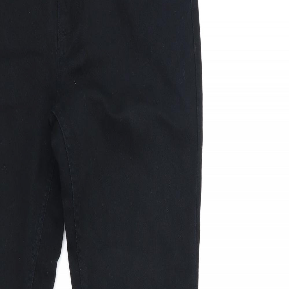 Denim & Co. Mens Black  Denim Straight Jeans Size 30 in L32 in