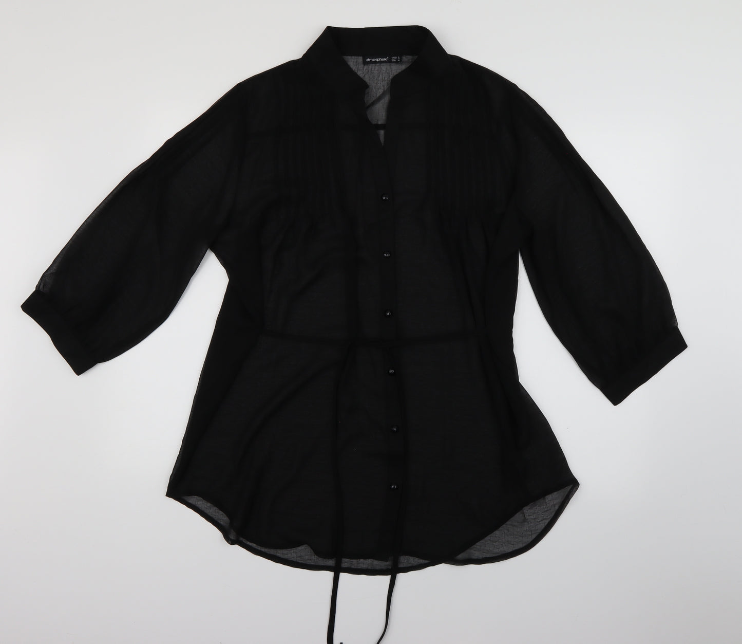Primark Womens Black   Basic Blouse Size 16