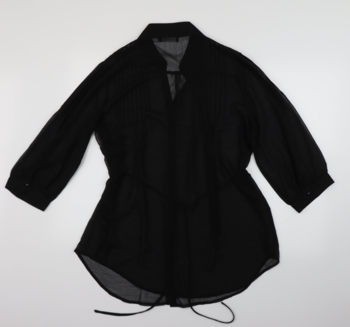 Primark Womens Black   Basic Blouse Size 16