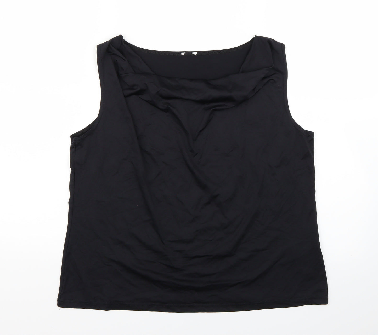 Etam Womens Black   Basic Tank One Size
