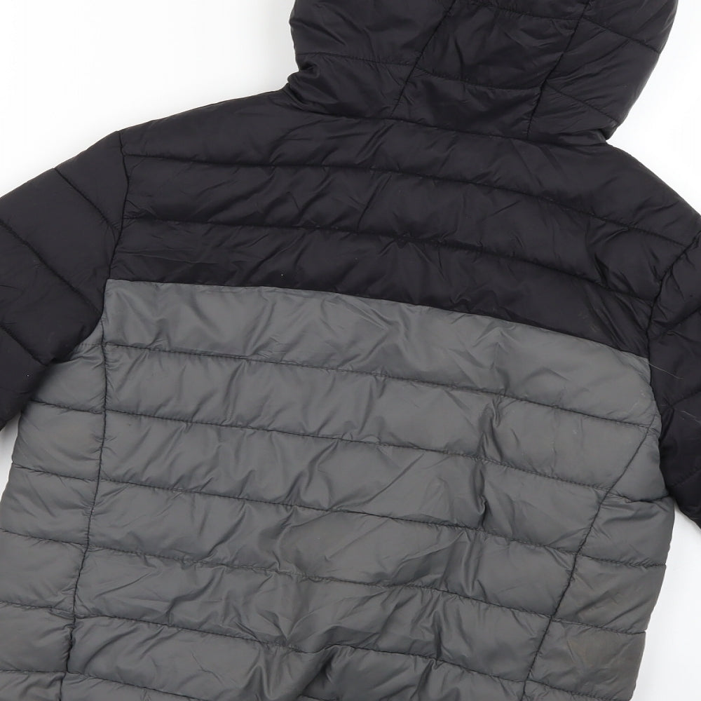 Primark Boys Black   Puffer Jacket Coat Size 9-10 Years