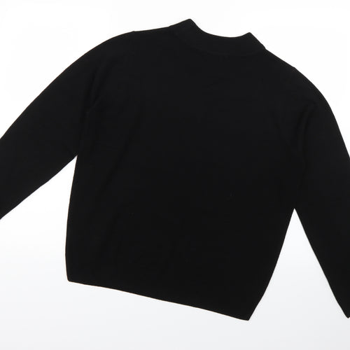 BHS Womens Black   Pullover Jumper Size 16