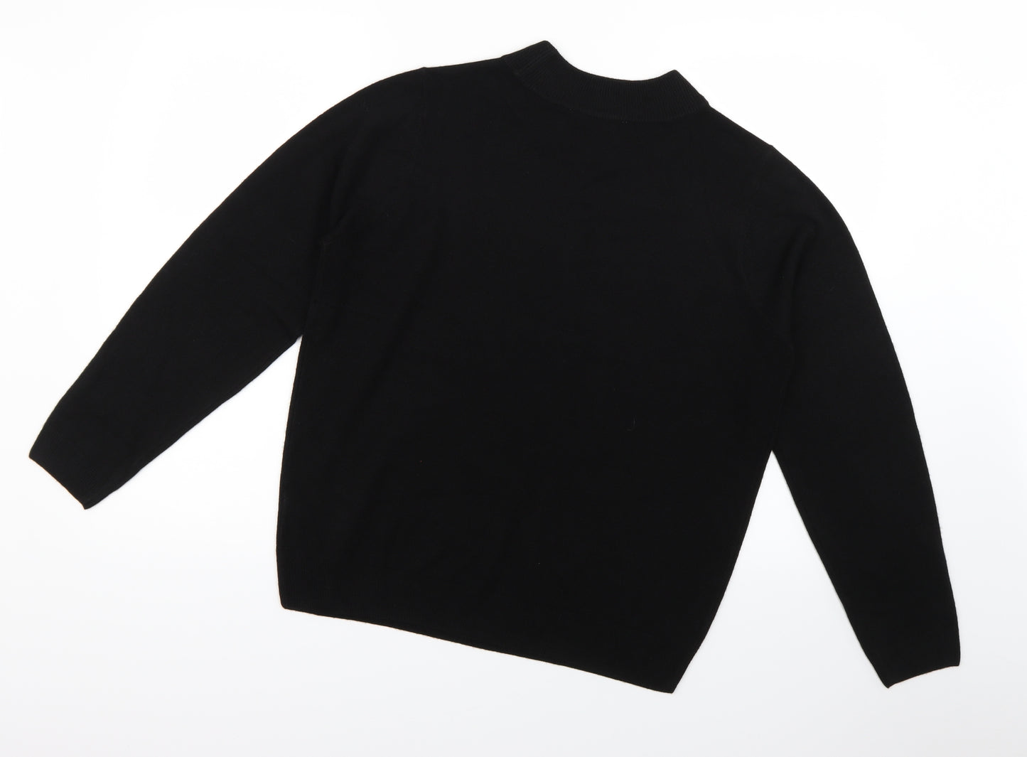 BHS Womens Black   Pullover Jumper Size 16