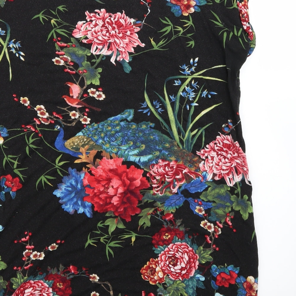 George Womens Multicoloured Floral  Basic T-Shirt Size 14
