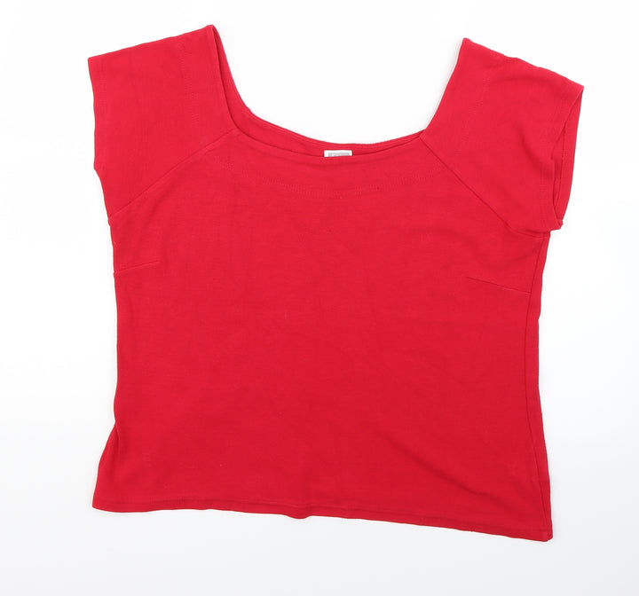 Etam Womens Red   Camisole T-Shirt Size 20