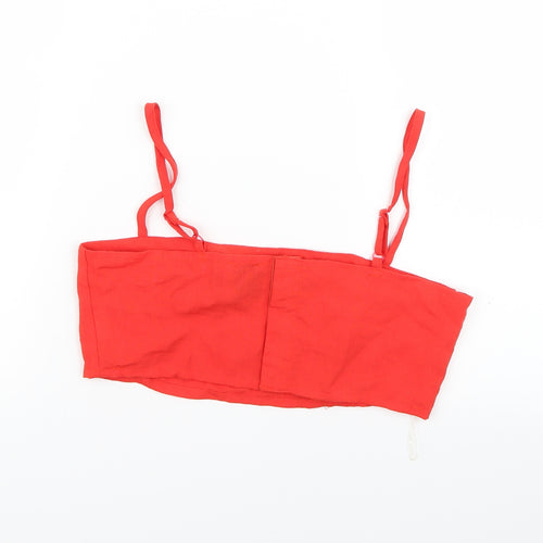 Lola May Womens Red   Cropped Tank Size 8