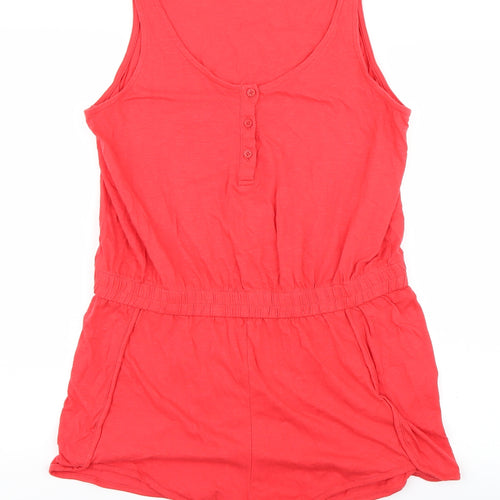 Papaya Womens Red   Romper One-Piece Size M