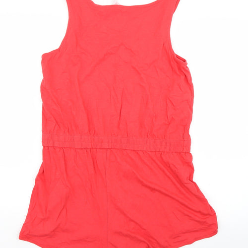 Papaya Womens Red   Romper One-Piece Size M