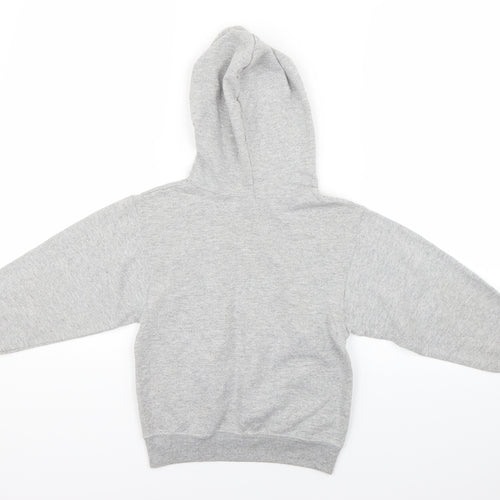Fruit of the Loom Boys Grey   Pullover Hoodie Size 6-7 Years