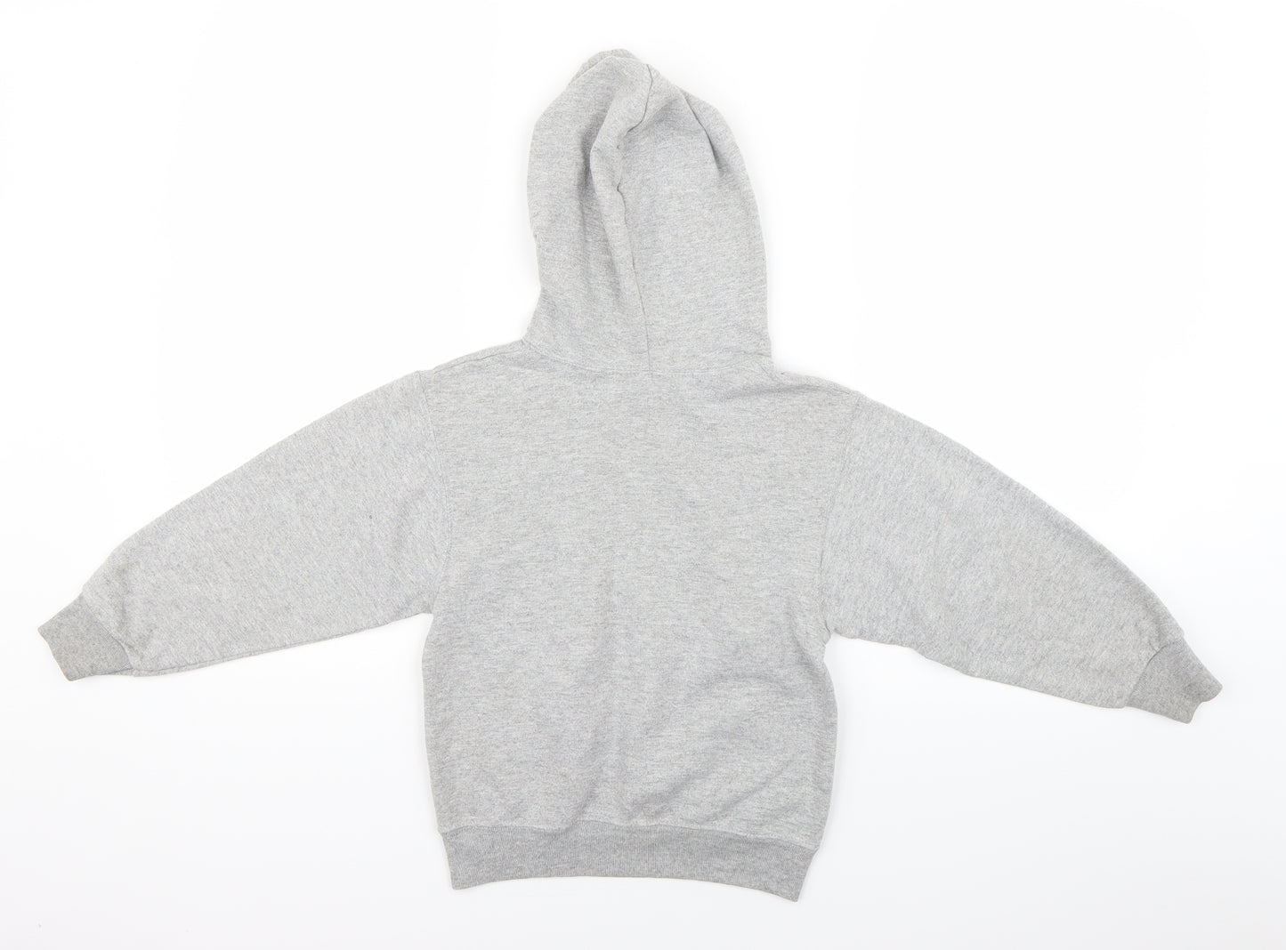 Fruit of the Loom Boys Grey   Pullover Hoodie Size 6-7 Years