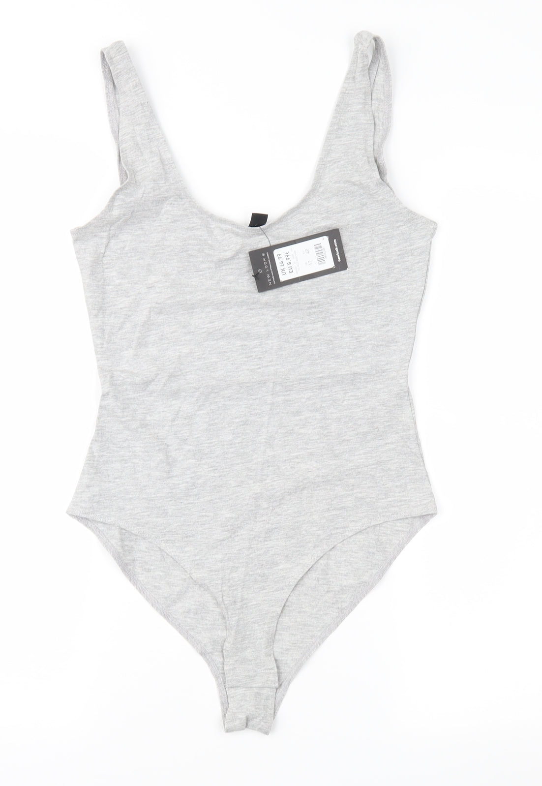 New Look Womens Grey   Basic Tank Size 12