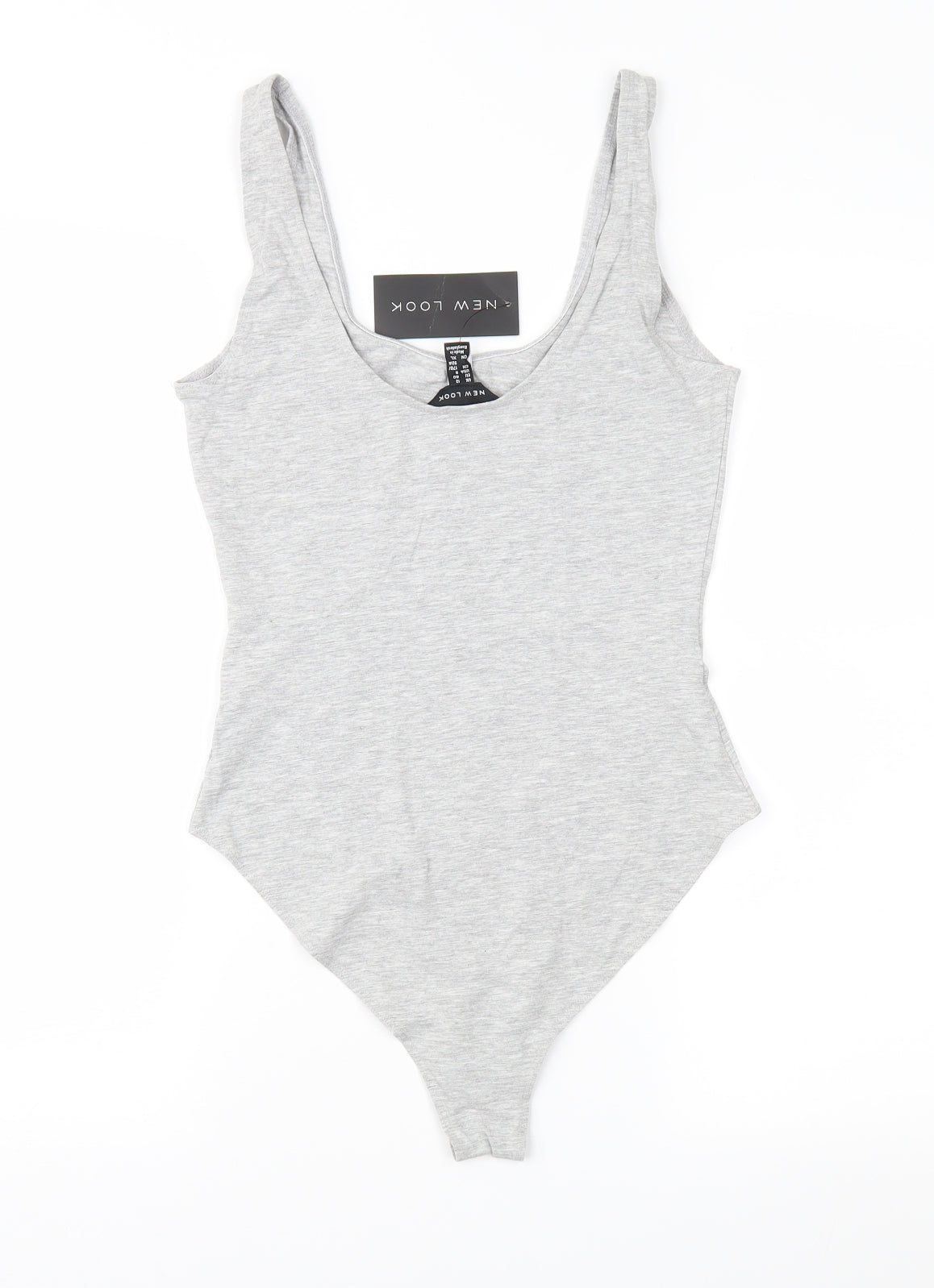 New Look Womens Grey   Basic Tank Size 12