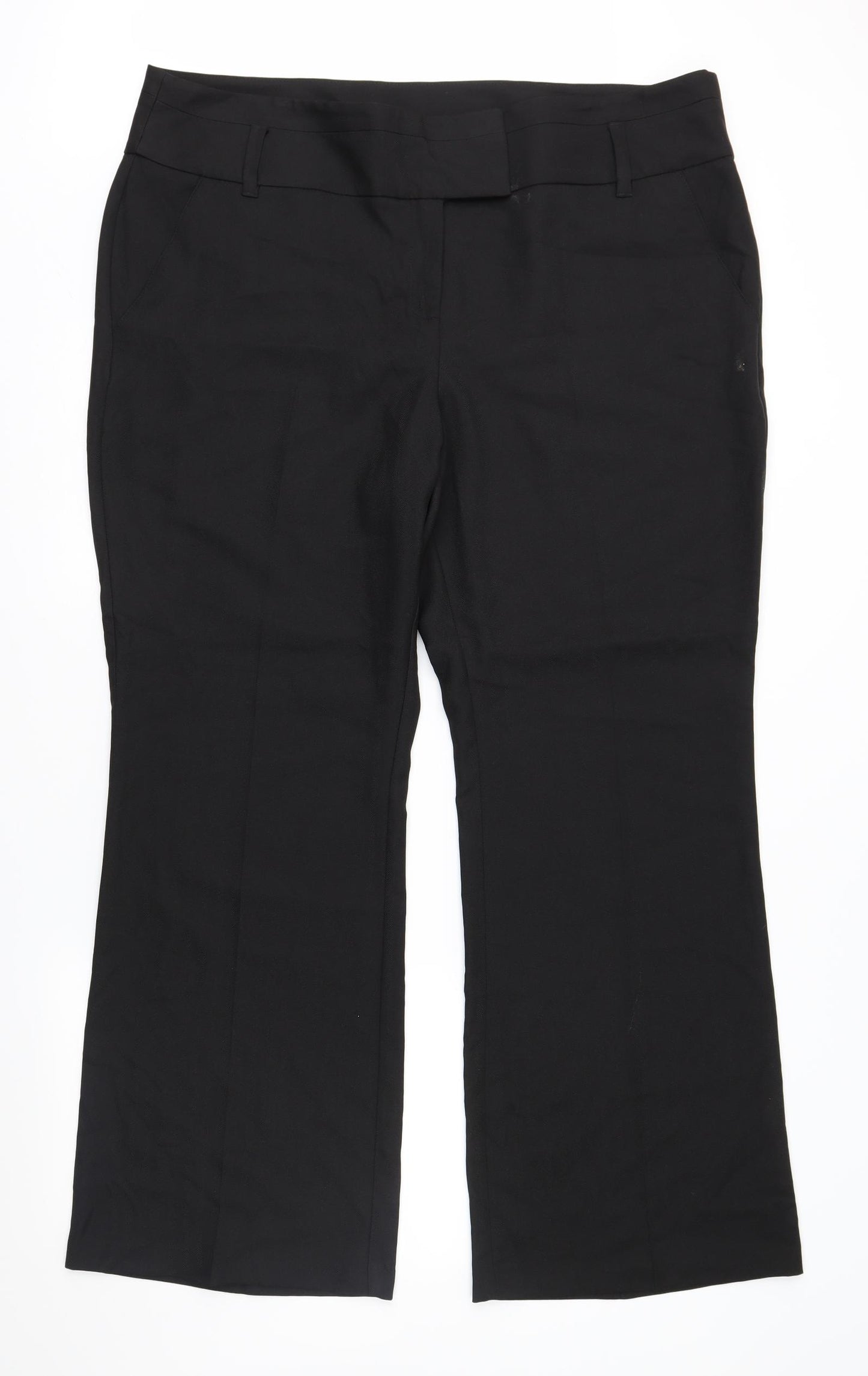 TU Womens Black   Trousers  Size 20 L31 in