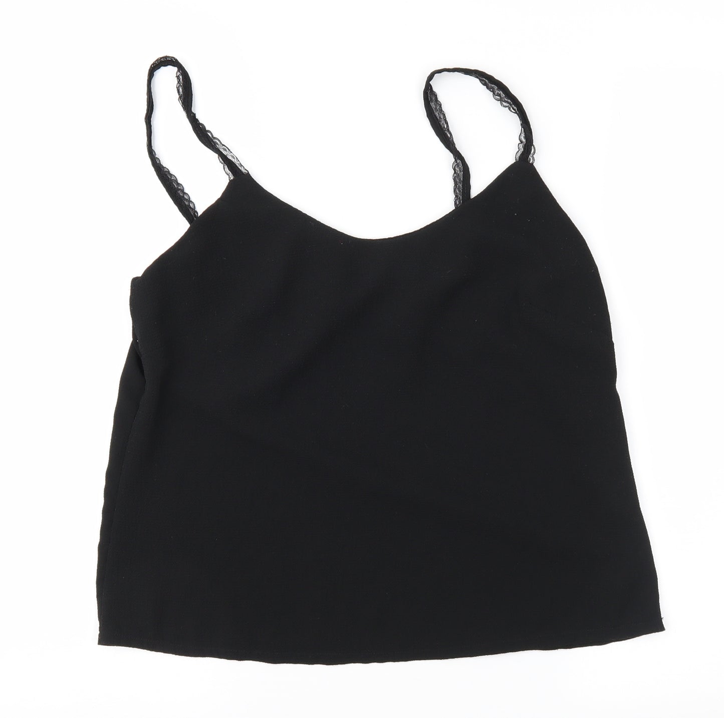 Made in Italy Womens Black   Camisole Blouse Size 12