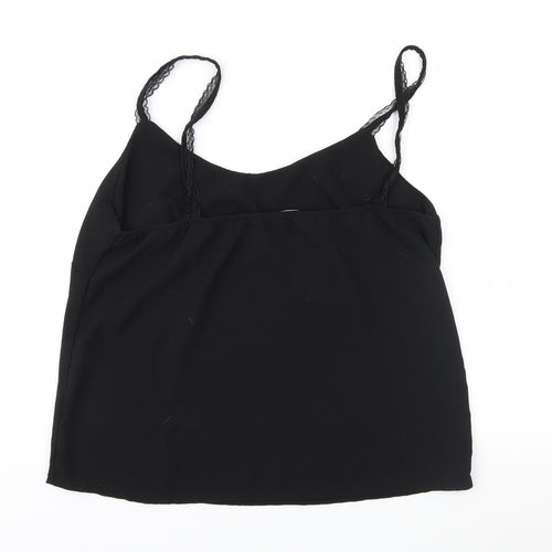 Made in Italy Womens Black   Camisole Blouse Size 12