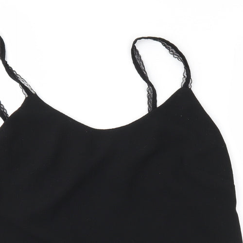 Made in Italy Womens Black   Camisole Blouse Size 12