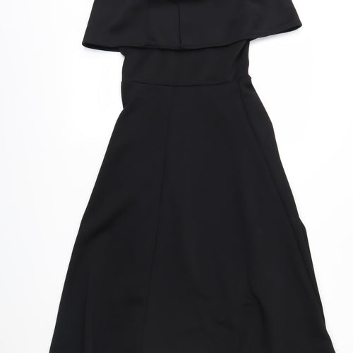 Boohoo Womens Black   Fit & Flare  Size 12