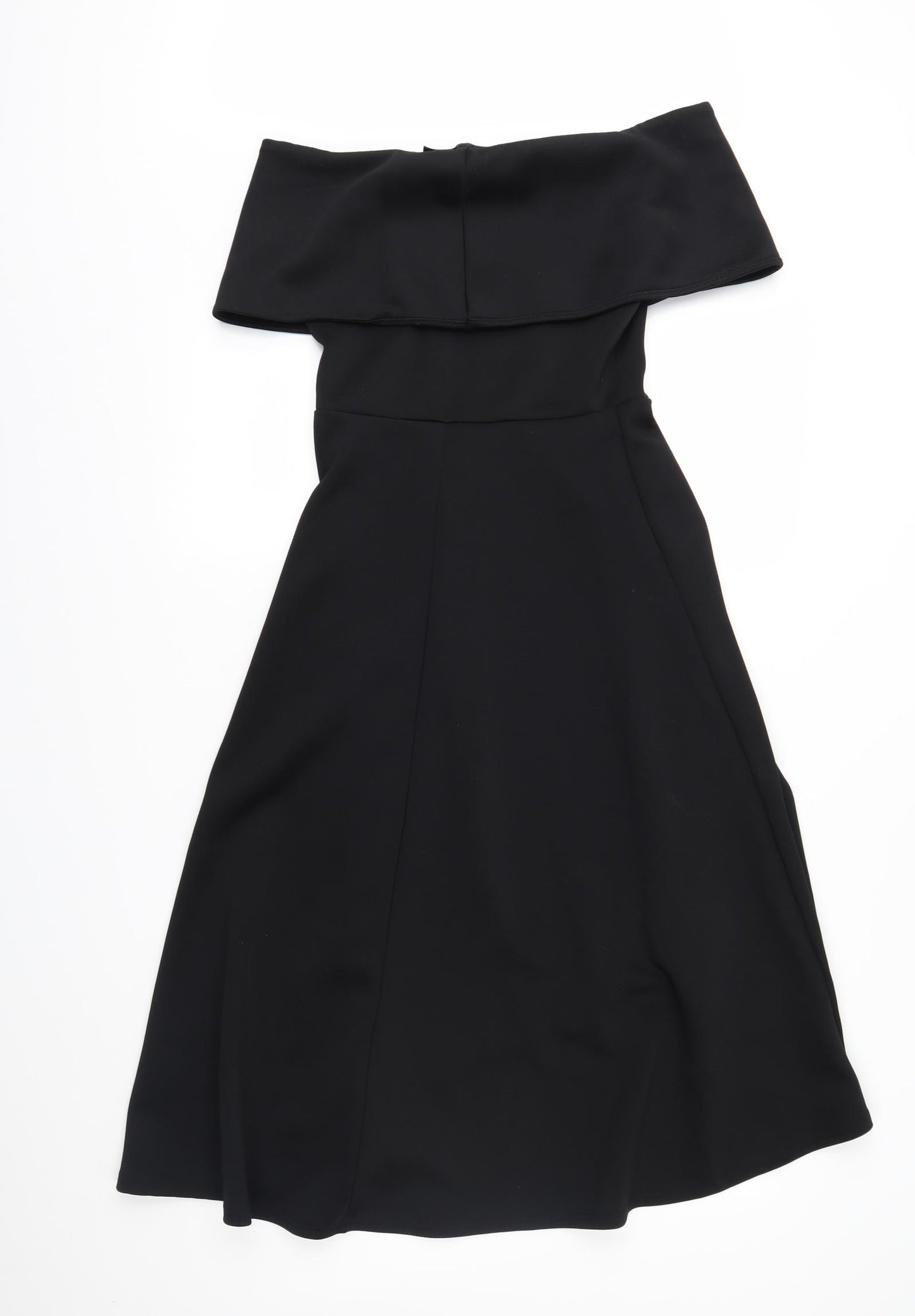 Boohoo Womens Black   Fit & Flare  Size 12