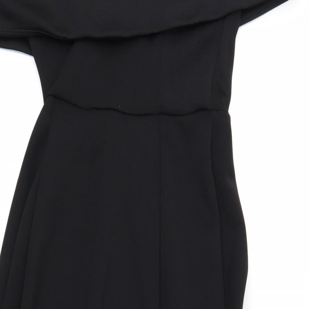 Boohoo Womens Black   Fit & Flare  Size 12