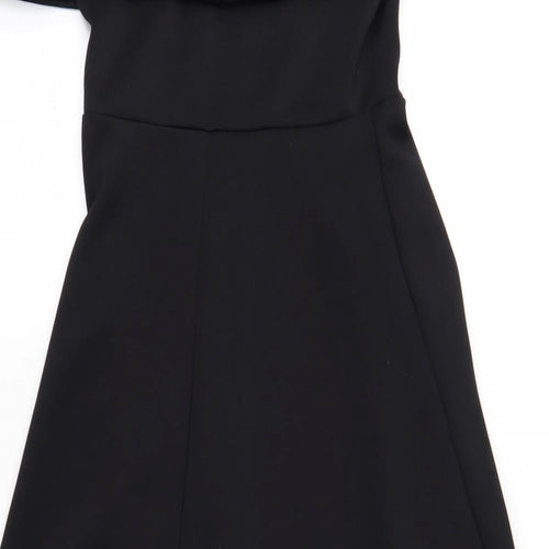 Boohoo Womens Black   Fit & Flare  Size 12