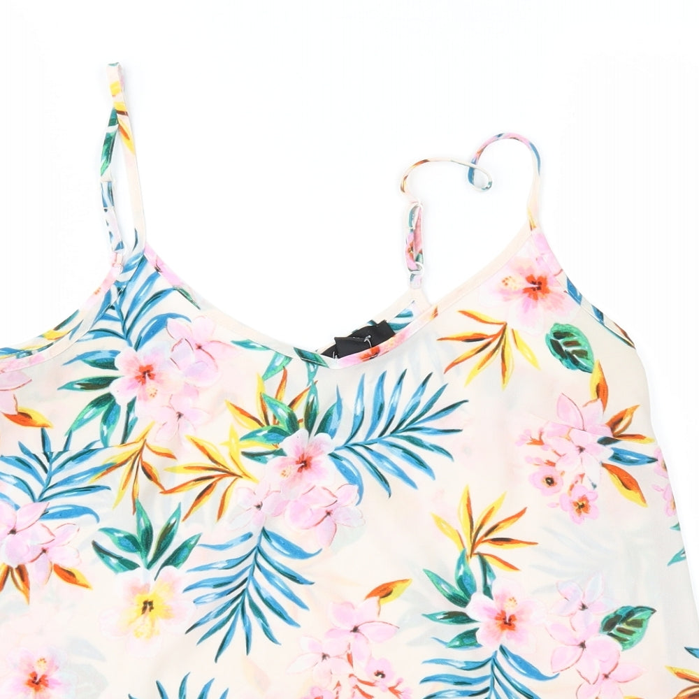 Atmosphere Womens Pink Floral  Camisole Blouse Size 10