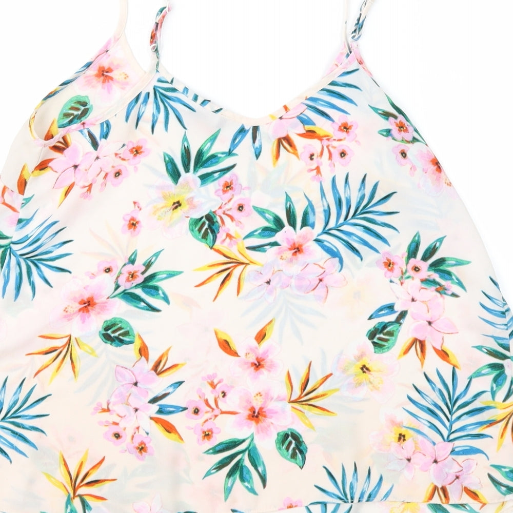 Atmosphere Womens Pink Floral  Camisole Blouse Size 10
