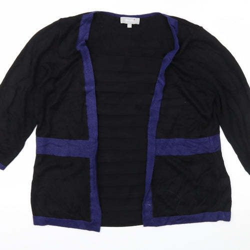 Per Una Womens Black   Pullover Jumper Size 16