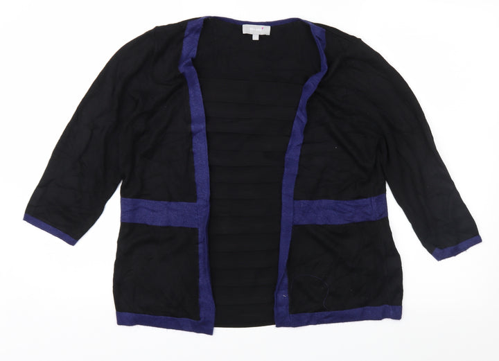 Per Una Womens Black Pullover Jumper Size 16