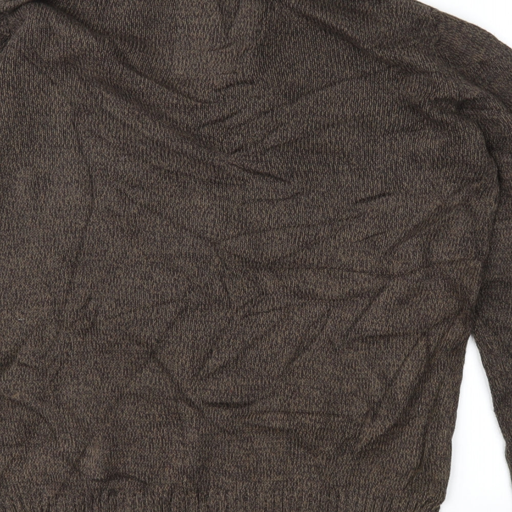 H&M Mens Brown   Pullover Jumper Size M