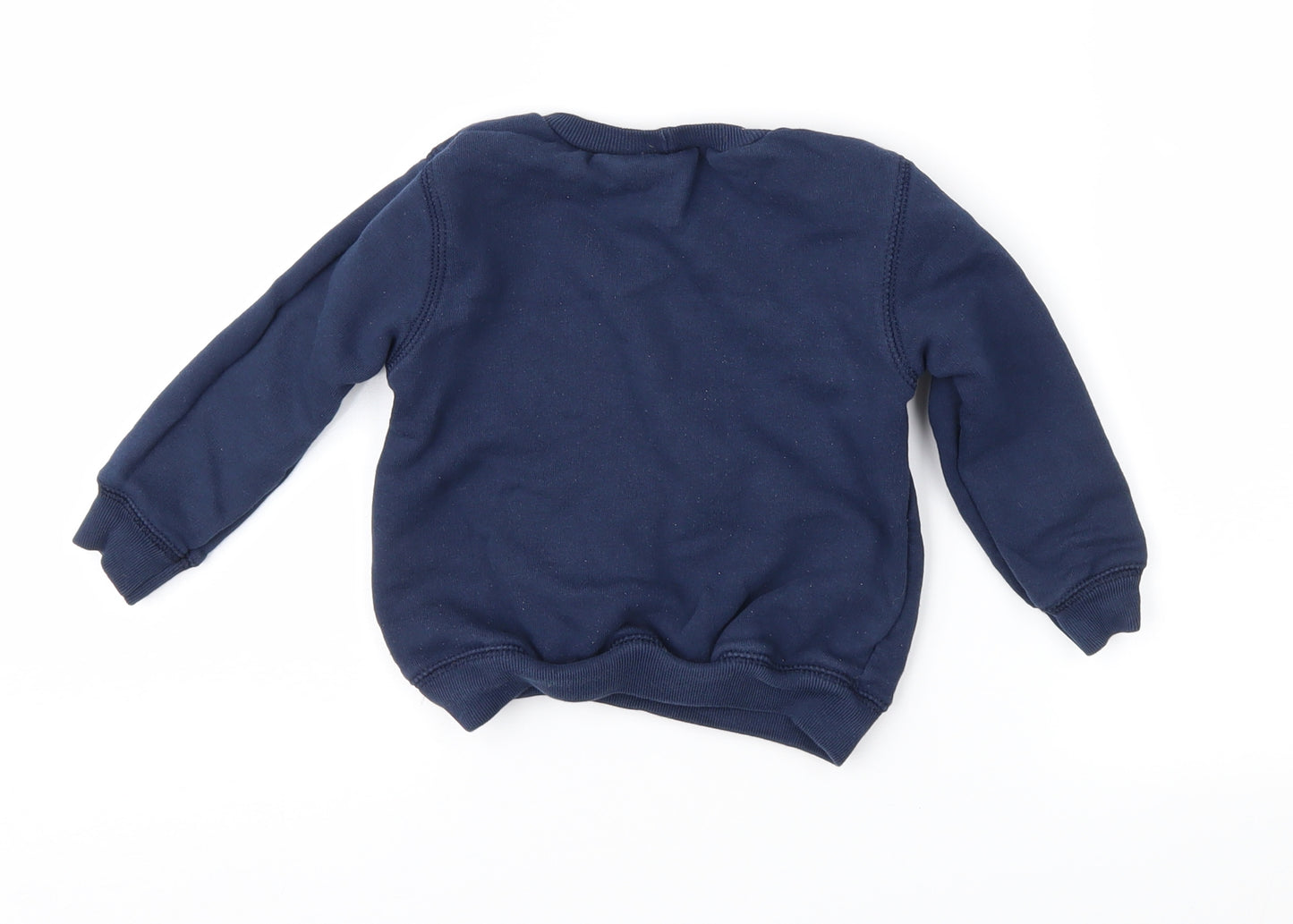 United Colors of Benetton Boys Blue   Pullover Sweatshirt Size 2 Years