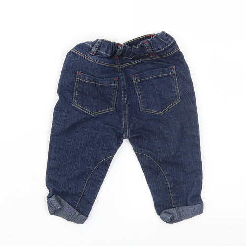 Preworn Baby Blue  Denim Jogger Jeans Size 6-9 Months