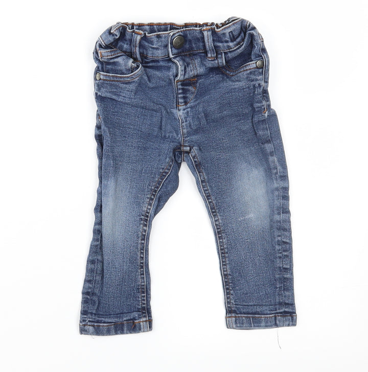 NEXT Baby Blue  Denim Capri Jeans Size 9 Months
