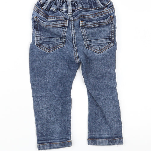 NEXT Baby Blue  Denim Capri Jeans Size 9 Months