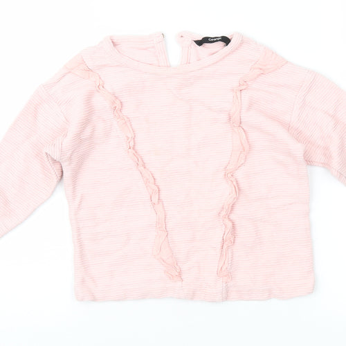 George Girls Pink   Basic Blouse Size 2-3 Years