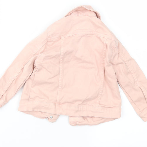 Denim Co Girls Pink  Denim Jacket  Size 18-24 Months