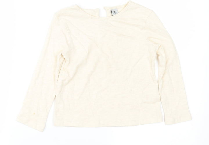 TU Girls Beige   Basic T-Shirt Size 2-3 Years