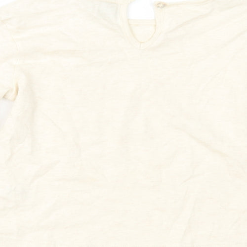 TU Girls Beige   Basic T-Shirt Size 2-3 Years